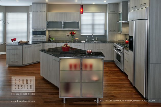 Image of a Contemporary Kitchen Remodel by Drury Design