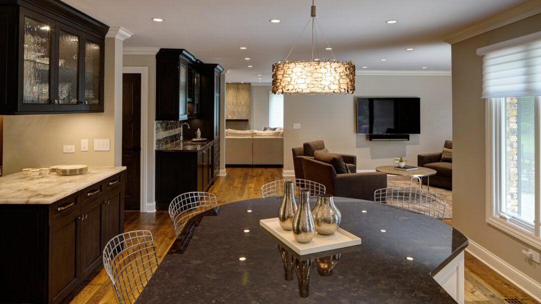 Transitional Oak Brook Home Renovation Drury Design