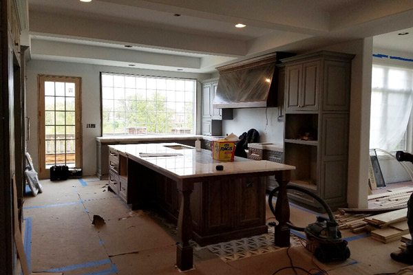 The Benefits of Hiring a Professional Kitchen Designer before after and during renovation example