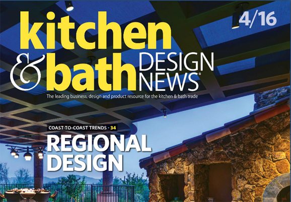 Drury Design Contemporary Kitchen Featured in National Ad