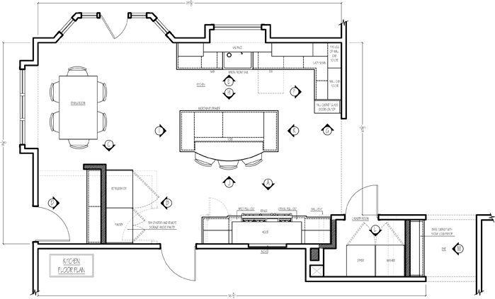 Perfect Kitchen Floorplan 