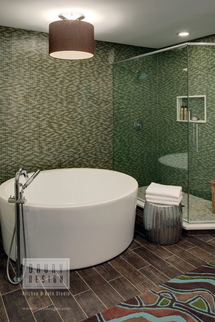 2011 Design Visions 1st Place Award / Medium Bath Design in Elmhurst, IL