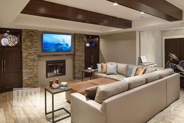 ASID 2014 Interior Design Award Goes to Glen Ellyn Rec Room Remodel