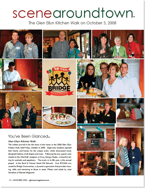 image thumb Glen Ellyn Kitchen Walk Afterwalk Reception in the News