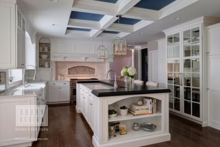 White Custom Kitchen Design adn Remodel