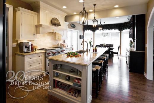 drury kitchen traditional 78 Kitchen Design: Family Classic 