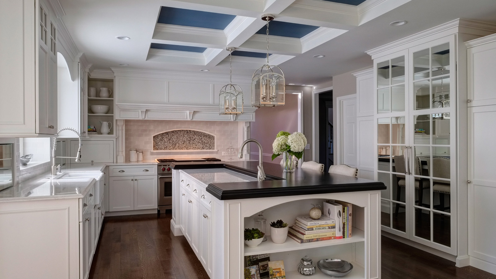 Bright and Bold Glen Ellyn Kitchen Design | Drury Design