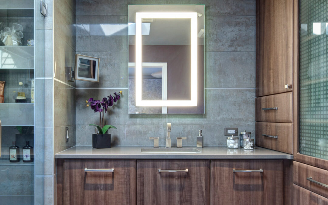 Contemporary Townhome Master Bath