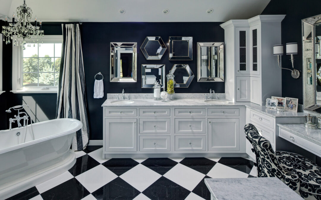 Elegant Parisian Inspired Master Bath