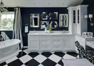 Elegant Parisian Inspired Master Bath