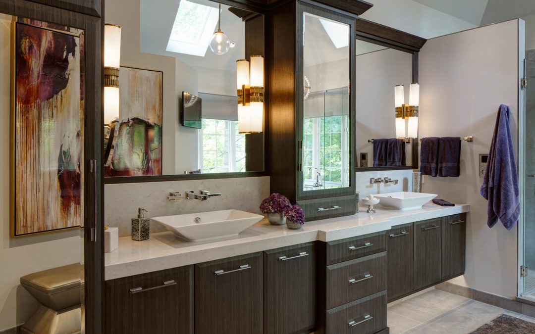 Natural and Recycled Vanity Surfaces for Bathroom Countertops