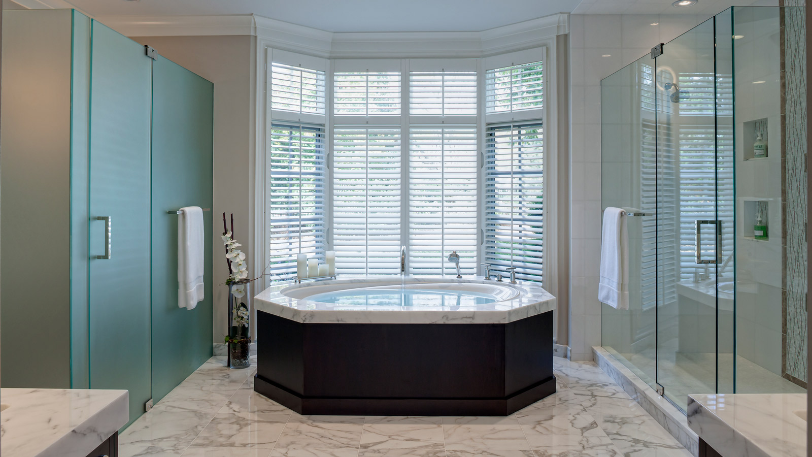 Luxurious Master Bath Retreat Drury Design