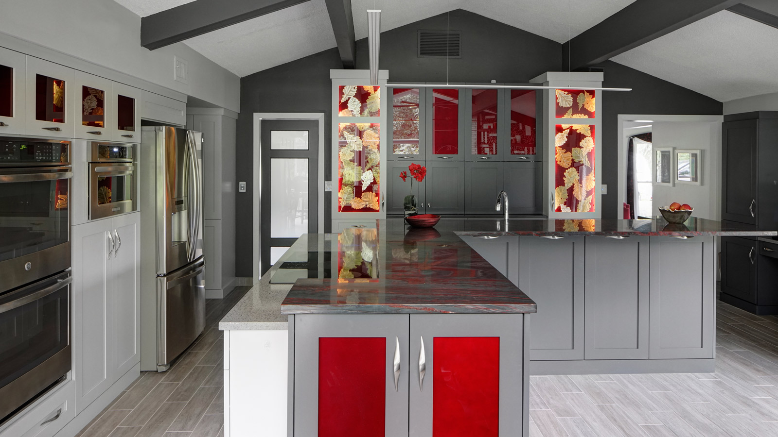 Vibrant Contemporary Kitchen Design – Wheaton
