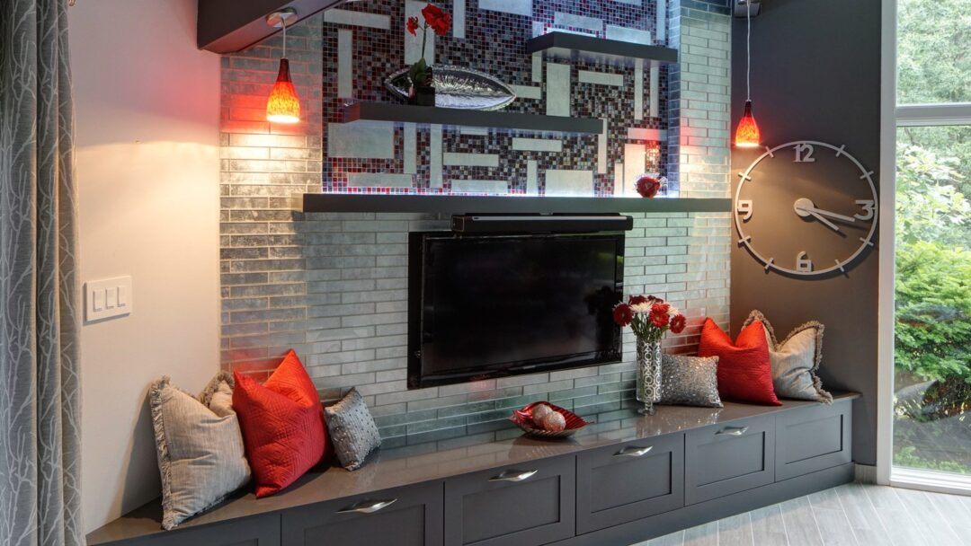 Vibrant Contemporary Kitchen Design Wheaton Drury Design