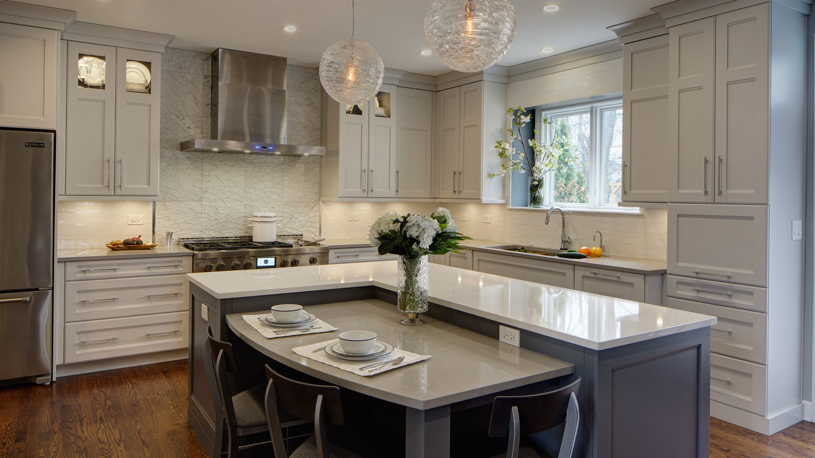 Arlington Heights Transitional  Kitchen  Remodel  Drury Design