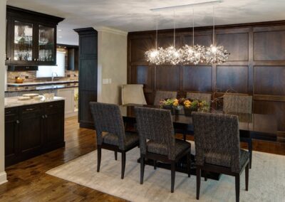 Transitional Oak Brook Dining Room Renovation