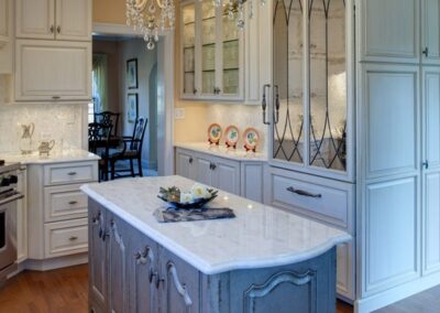 Traditional Kitchen with Modern Conveniences