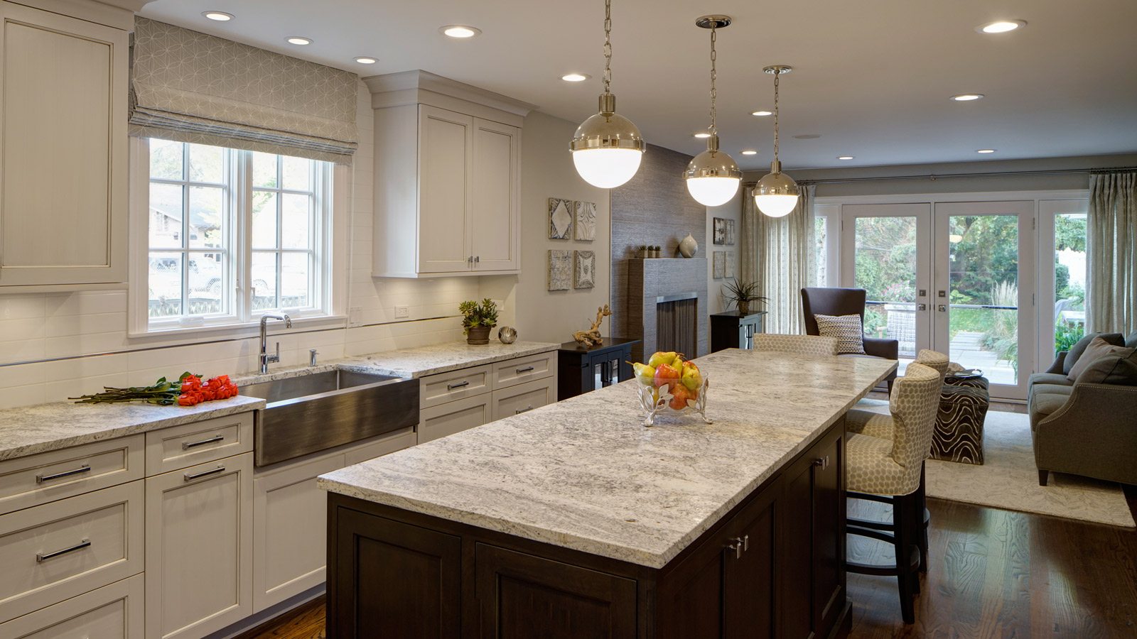 L-Shaped Kitchen Design Perfected - Hinsdale, IL | Drury Design