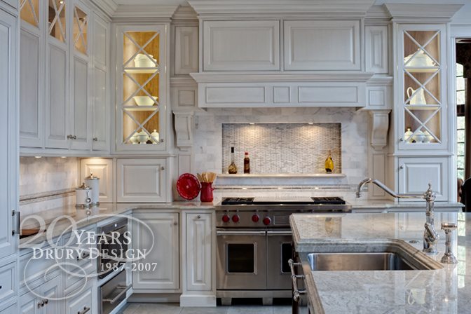 Traditional Burr Ridge Luxury Kitchen Remodel | Drury Design Chicago