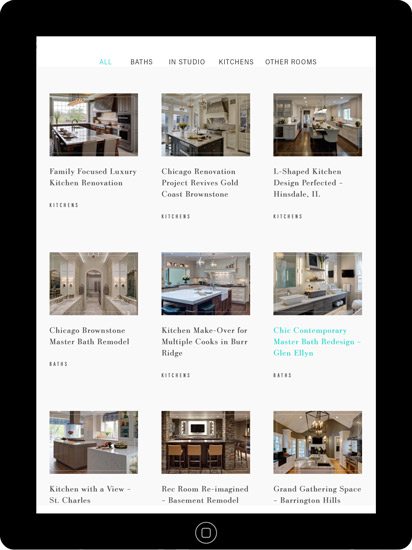 Luxury Kitchen & Bath Gallery New Website Launches