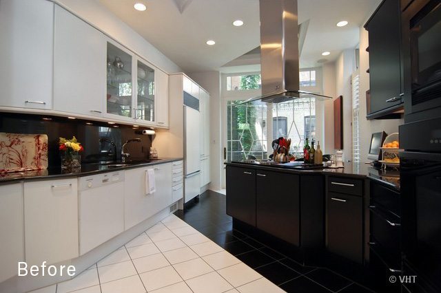 before and after kitchen remodel