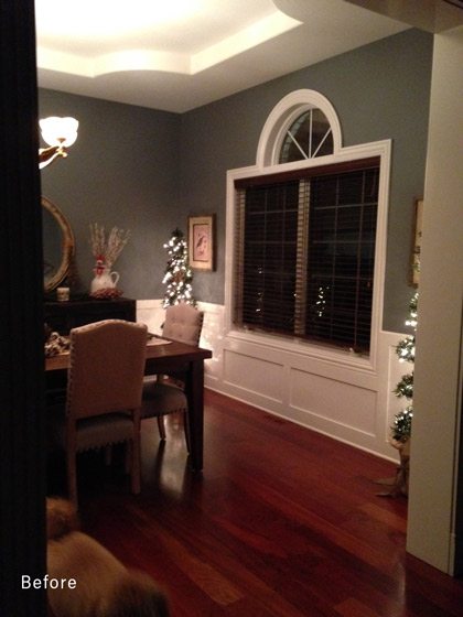 before remodel dining room picture Family Focused First Floor Remodel drury design