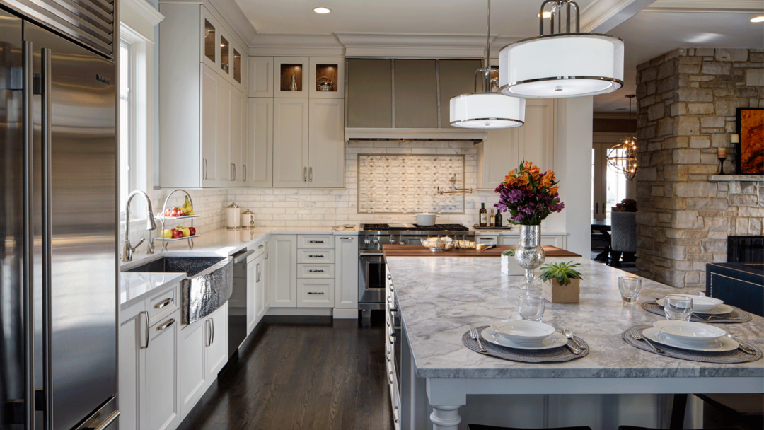 Open Concept Kitchen Featuring Rutt Drury Design