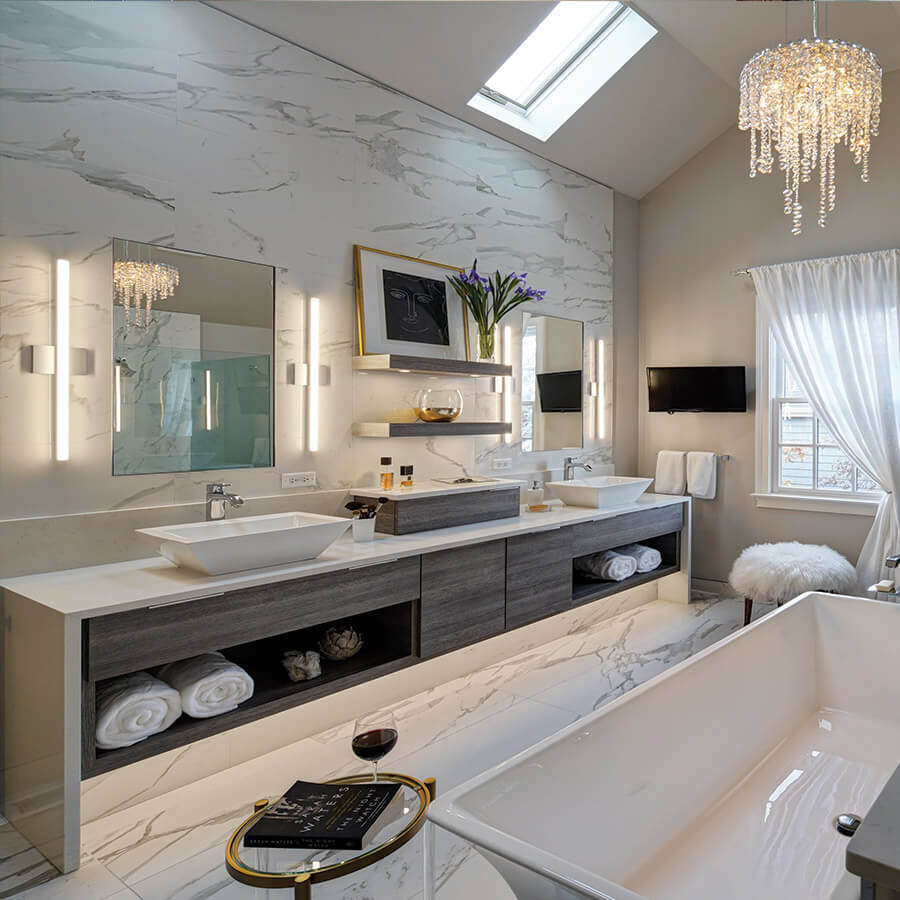 Modern Bathroom Layout Plan Image To U