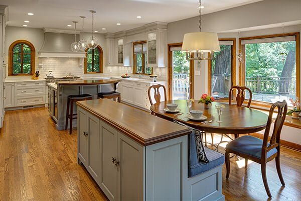 Traditional Kitchen with a Fresh Flair