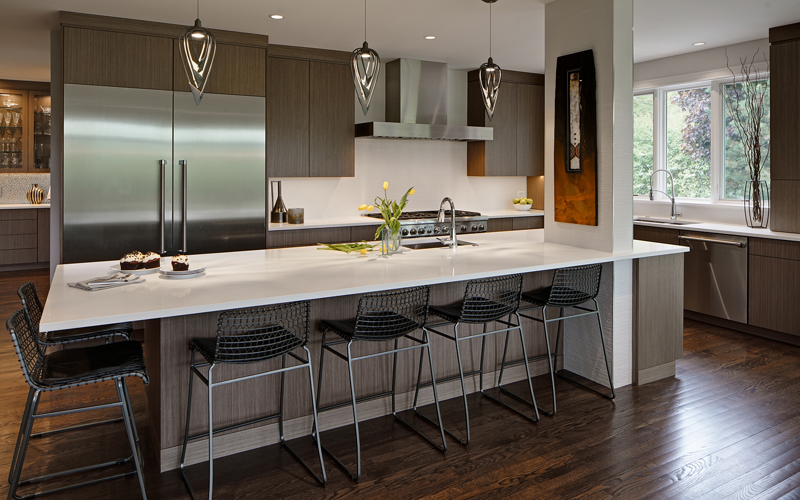 open concept modern contemporary kitchen design