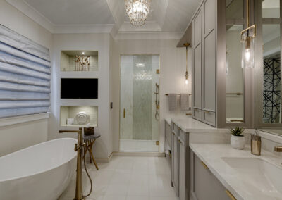 Sophisticated Luxe Master Bath