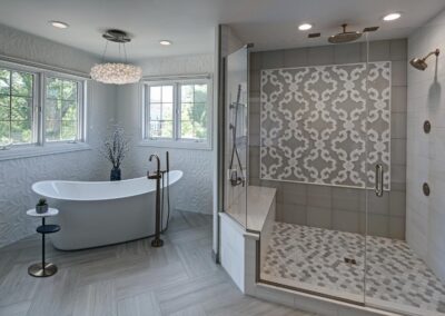 Sumptuous Master Bath Renovation – Elmhurst