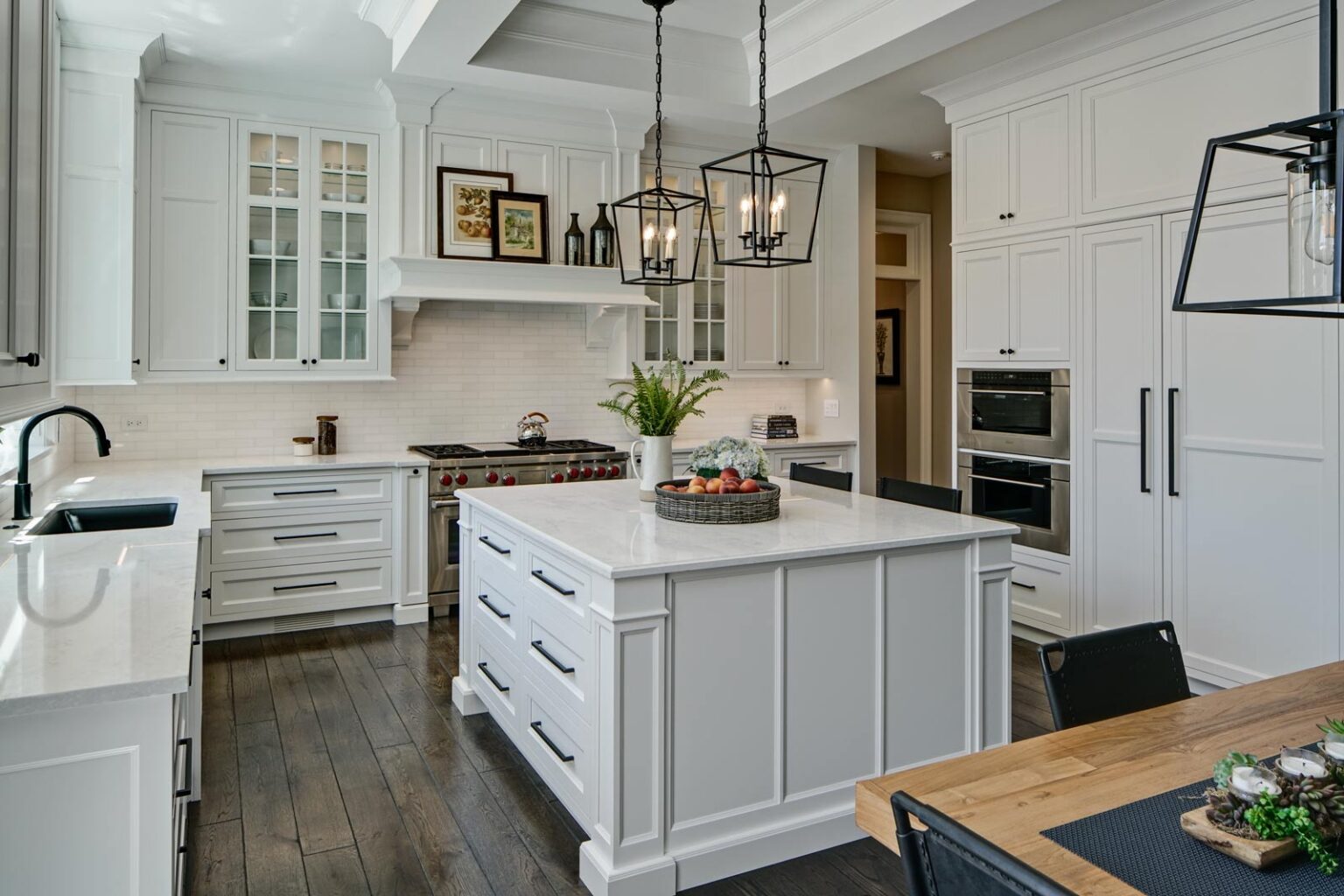 Timeless Transitional Kitchen - Western Suburbs - Drury Design