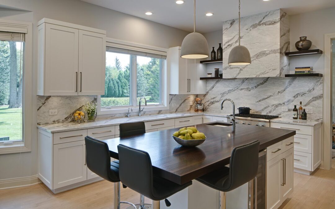 Bold Modern Kitchen – Highland Park, IL