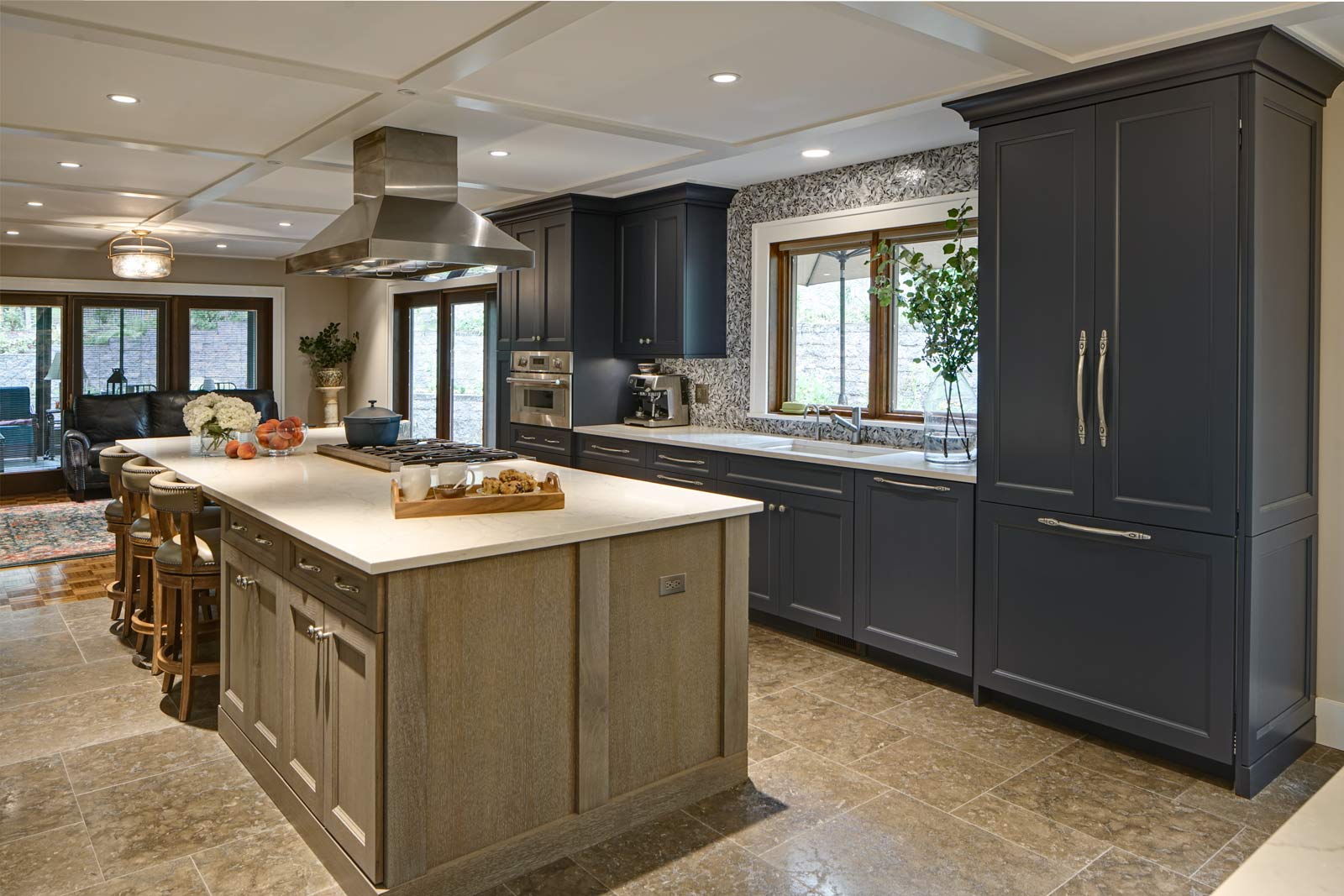 Dramatic_Chefs_Kitchen_Island_sink_fridge