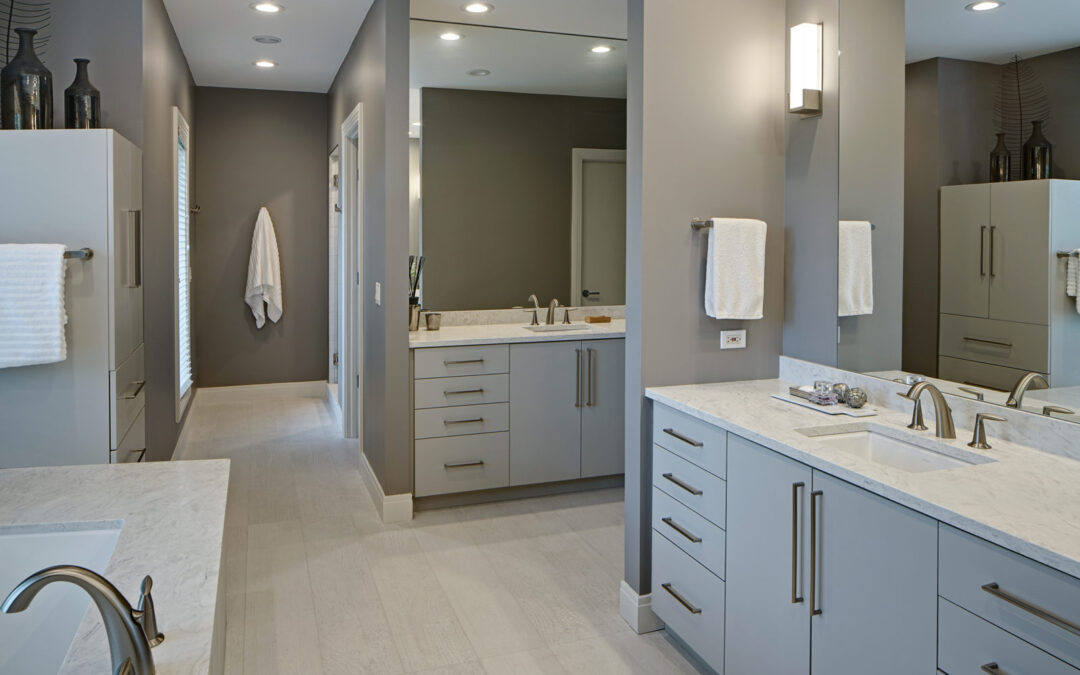 Spa-Inspired Primary Bath – Highland Park, IL