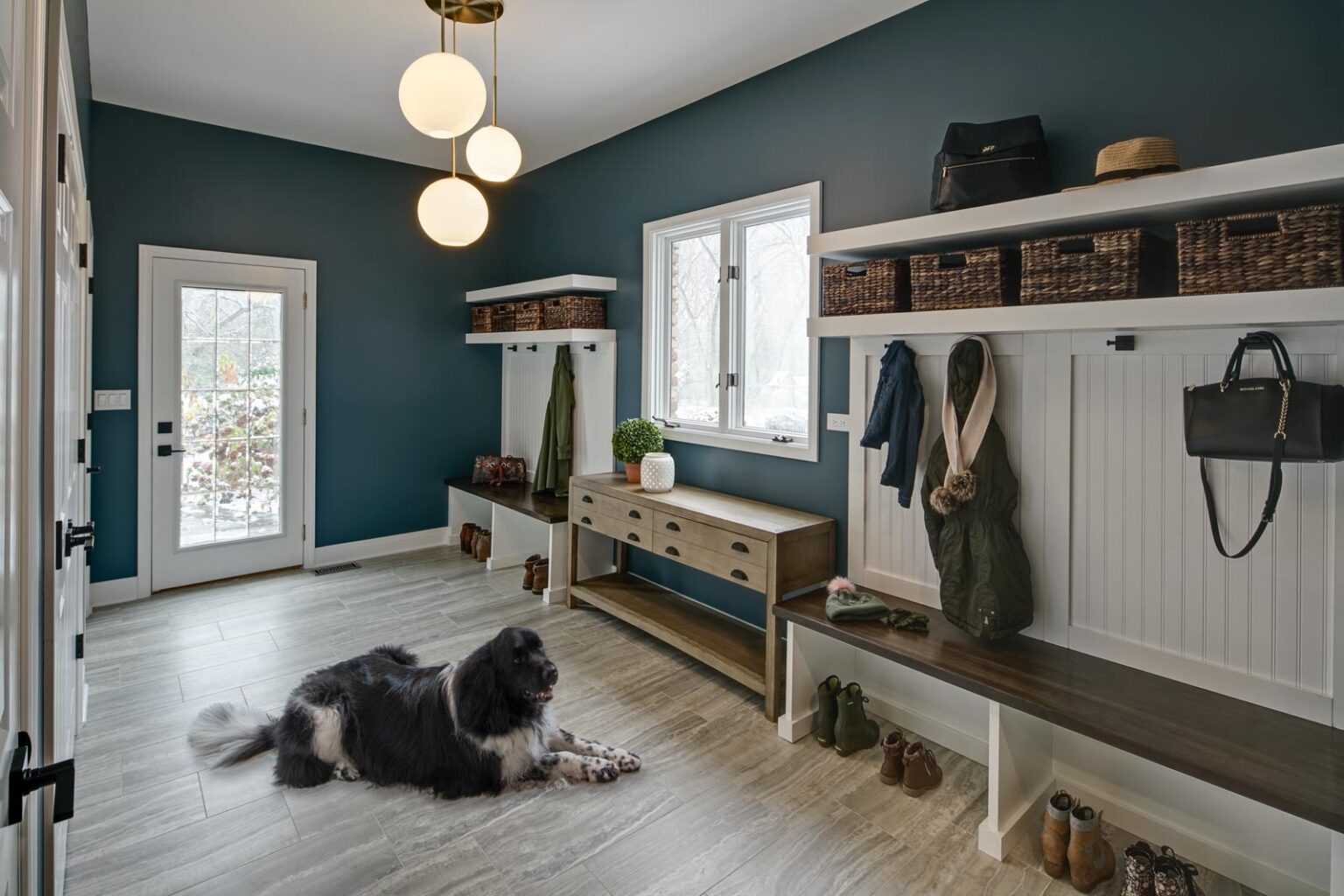 The Ultimate Mudroom - Glen Ellyn - Drury Design