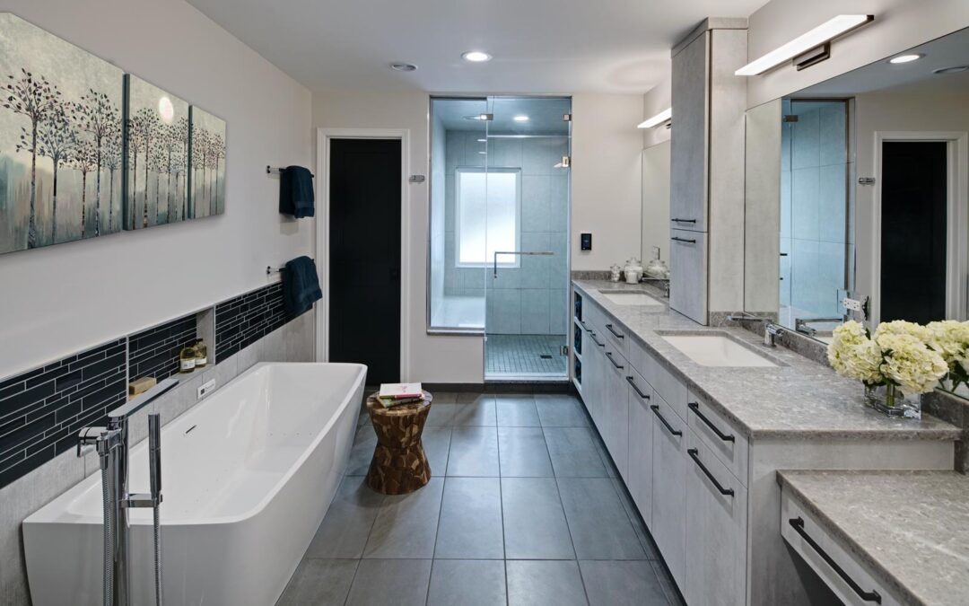 Modern Primary Bath – Hinsdale, IL