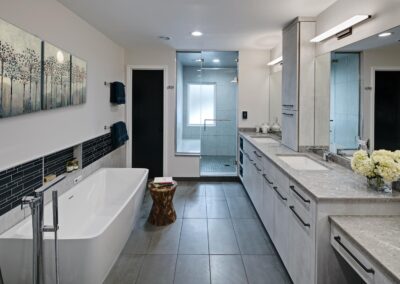 Modern Primary Bath – Hinsdale, IL