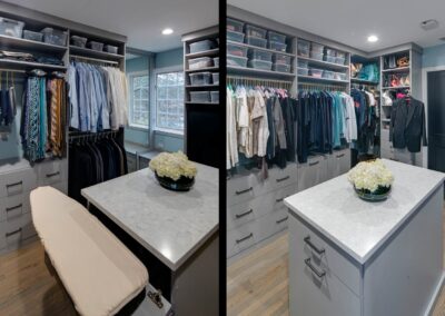 Sleek Closet Remodel – Hinsdale, IL