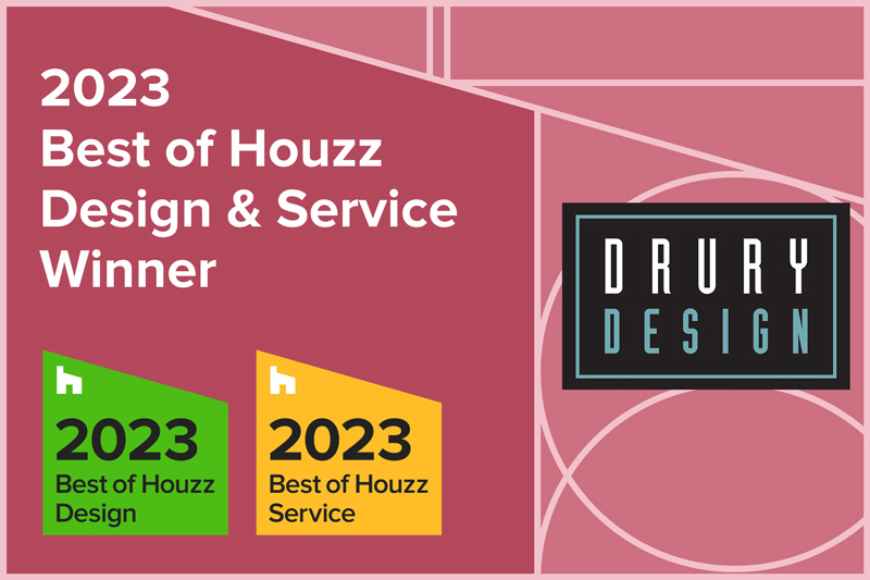 Drury Design Wins Best of Houzz Honors 2023