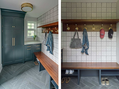 Fresh Vintage Mudroom – Chicago’s Hyde Park