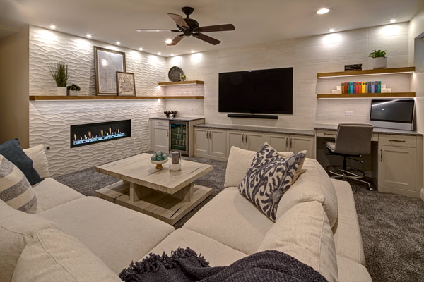 Modern Basement Remodel – Chicago’s West Bucktown