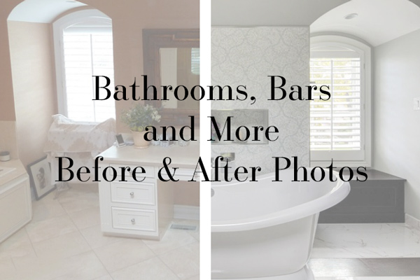 Bathroom Before and After Photos and More
