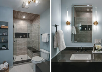 Fresh, Modern Guest Bathroom – Glen Ellyn, IL