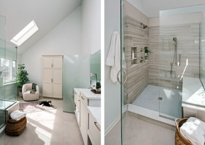 Bright and Airy Primary Bath – Naperville, IL
