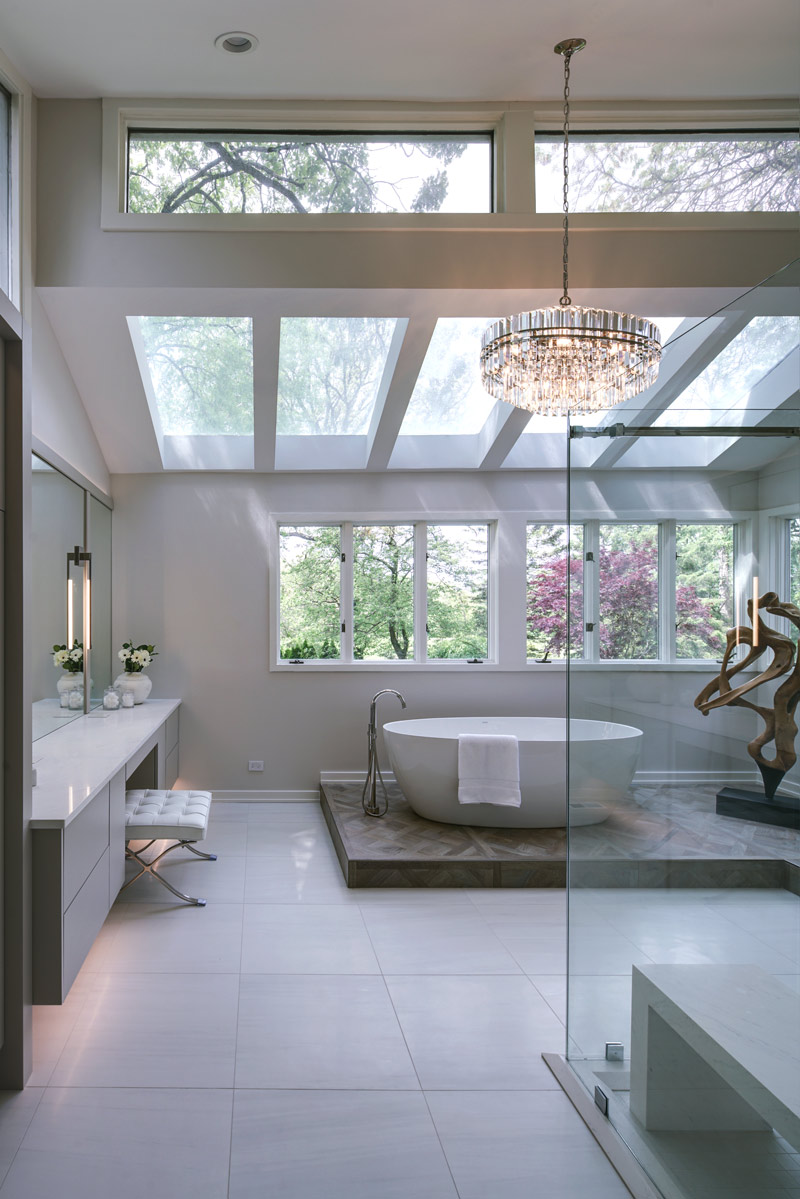 Modern_Architectural_Rebirth_Drury-Design-Copyright_Chicago_White-contemporary-freestanding-tub-chandelier-on