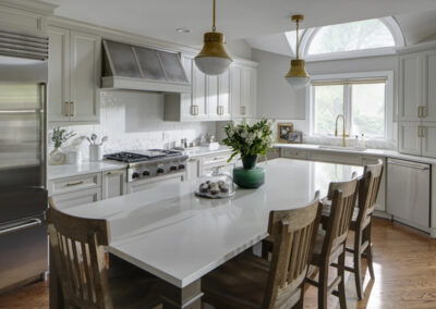 Modern Warm Kitchen Transformation – Glen Ellyn, IL