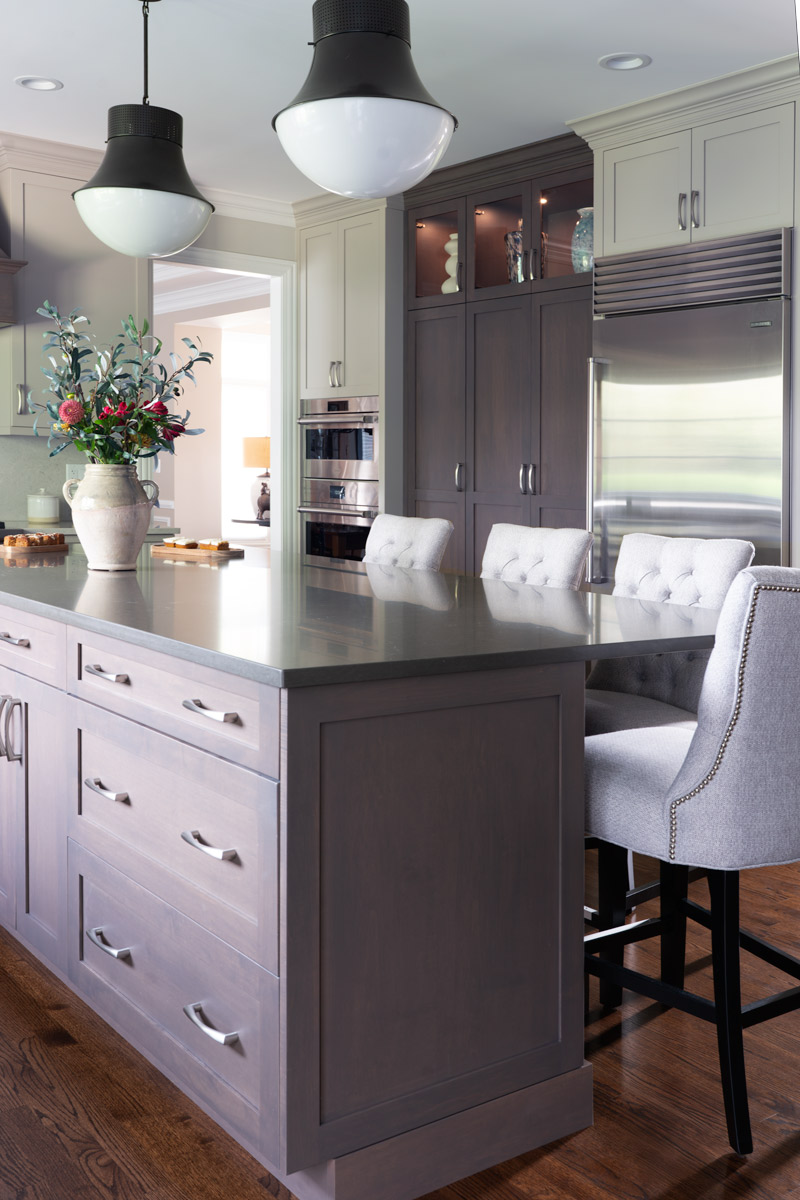 Transitional-Kitchen-with-Wet-Bar-and-Powder-Room-Refresh_Drury-Design_Copyright-2026_Island-Fridge