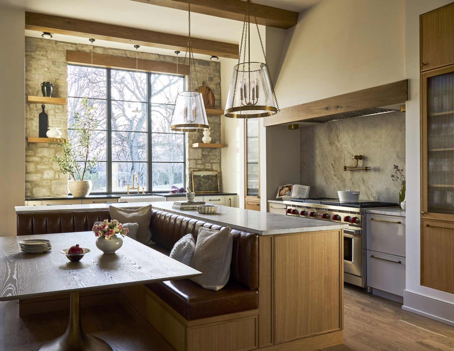 Two Kitchens, One Home - Burr Ridge, IL - Drury Design
